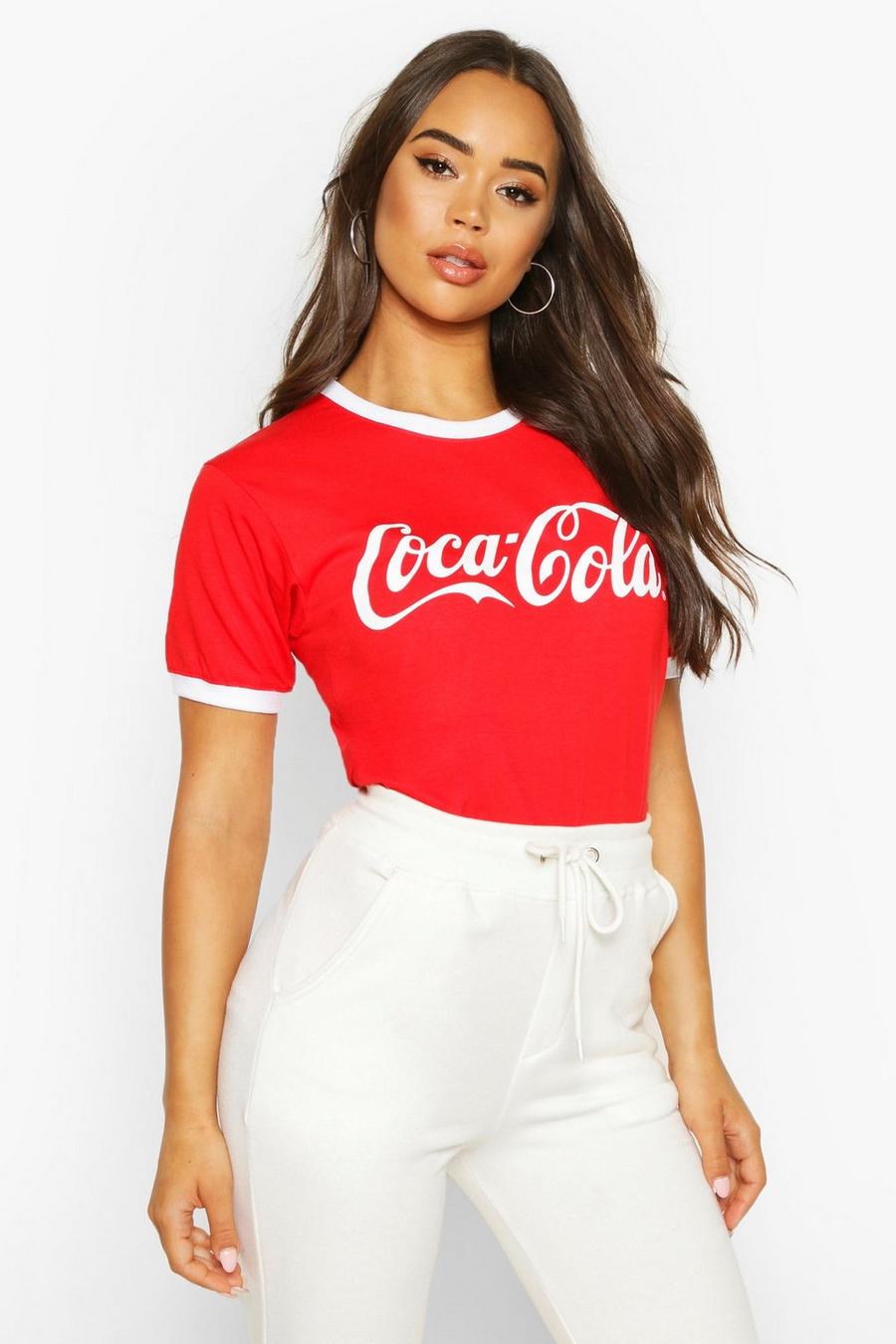 Coca Cola Licensed Ringer T-Shirt image number 1