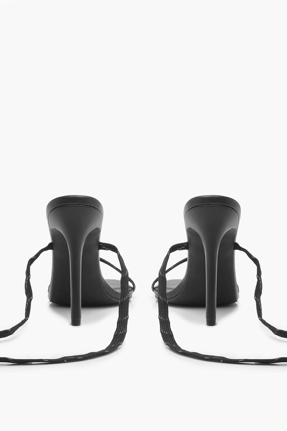 boohoo reflective heels