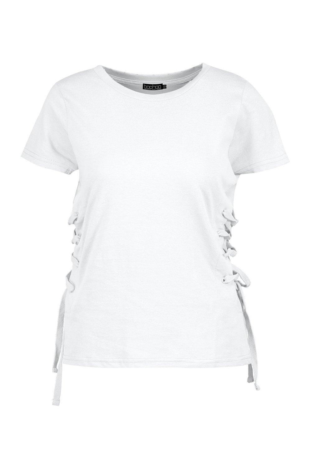 Lace Up Side T-Shirt