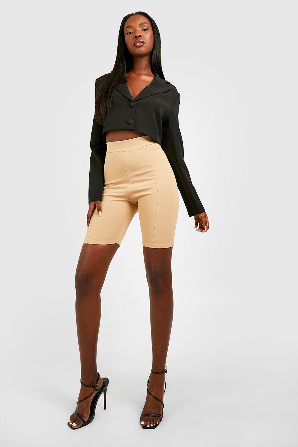 Biker hot sale shorts boohoo