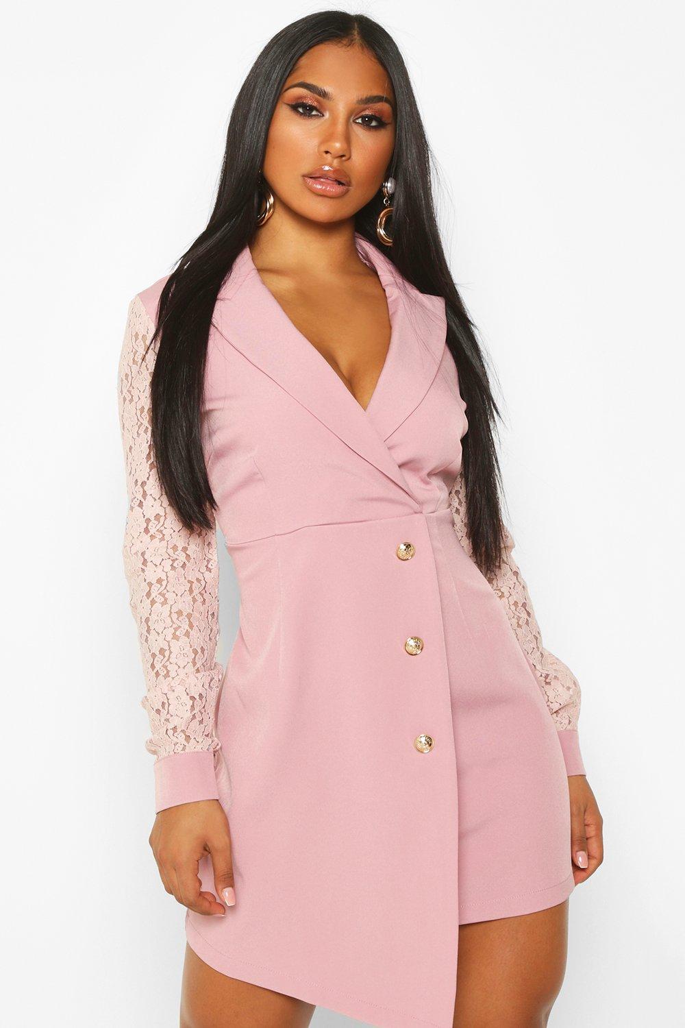 boohoo blazer dress