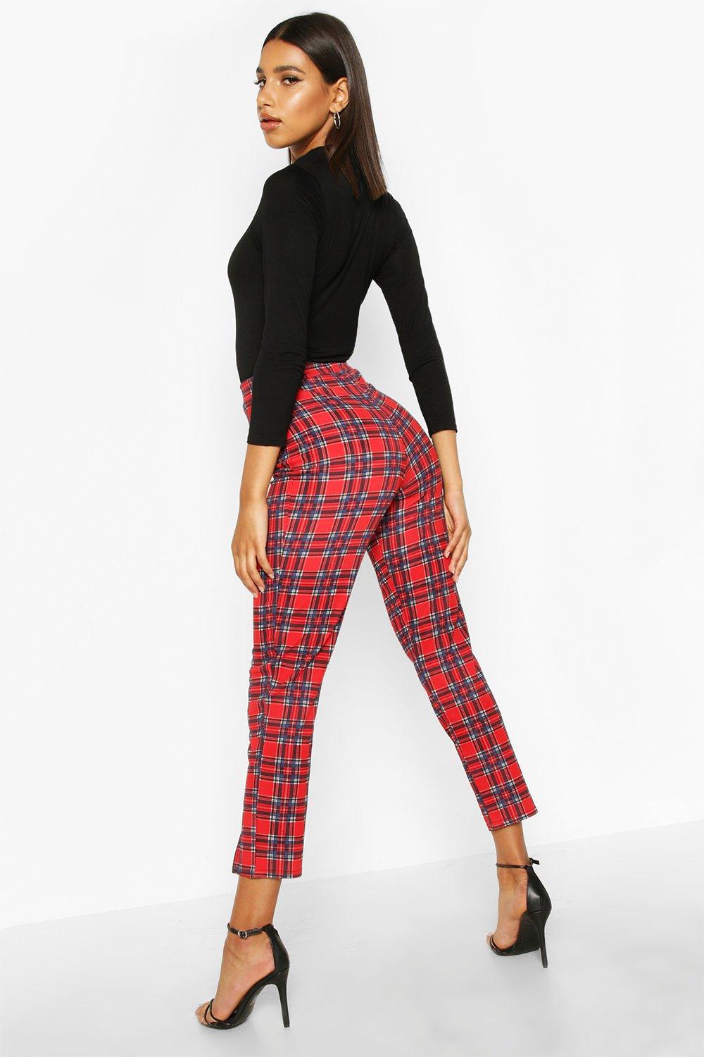 Adult Buffalo Plaid Leggings