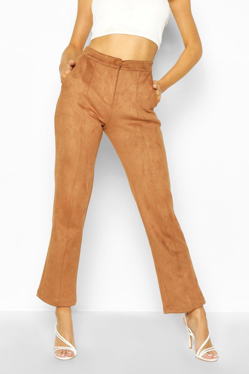 Pantalon suedine outlet femme