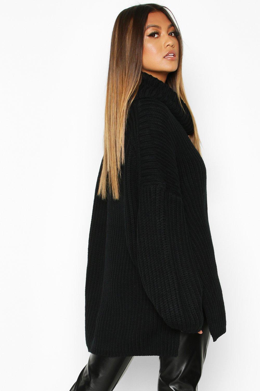 Maglione on sale nero oversize