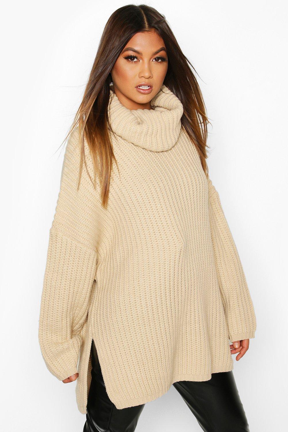 chunky oversized jumper