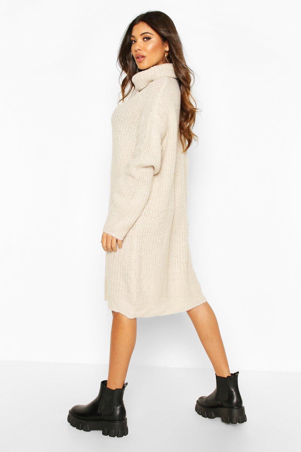 boyfriend sweater dress