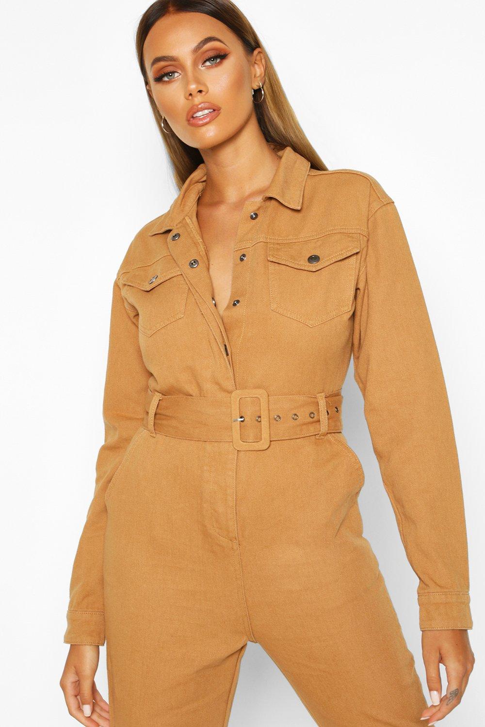 Camel boiler suit online