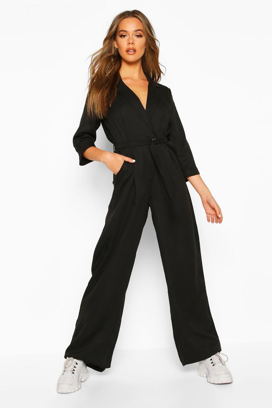 Tailored Wide Leg Jumpsuit image number 1