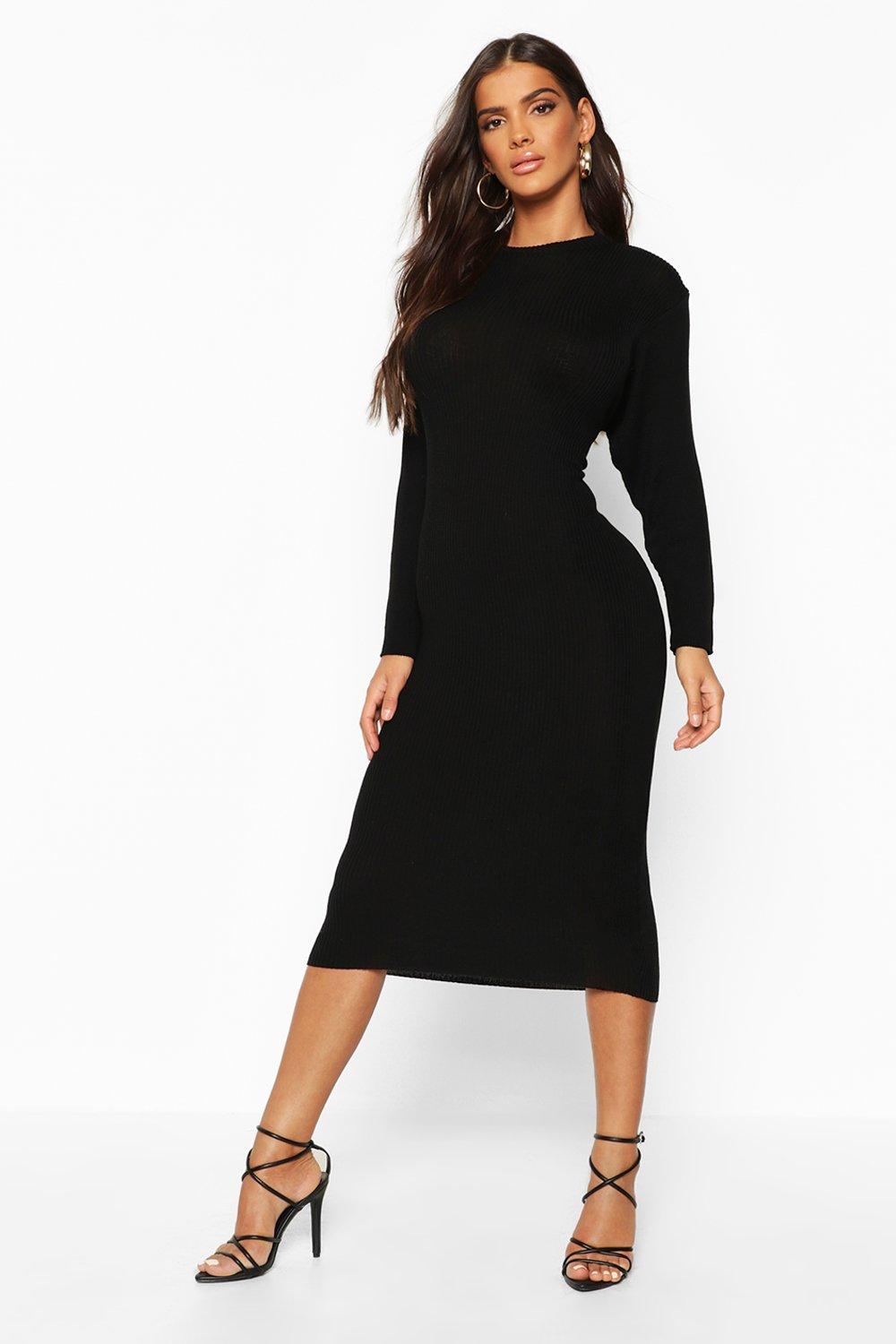 knitted midi dress uk