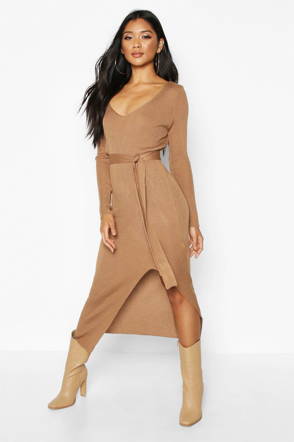 knitted midi dress uk