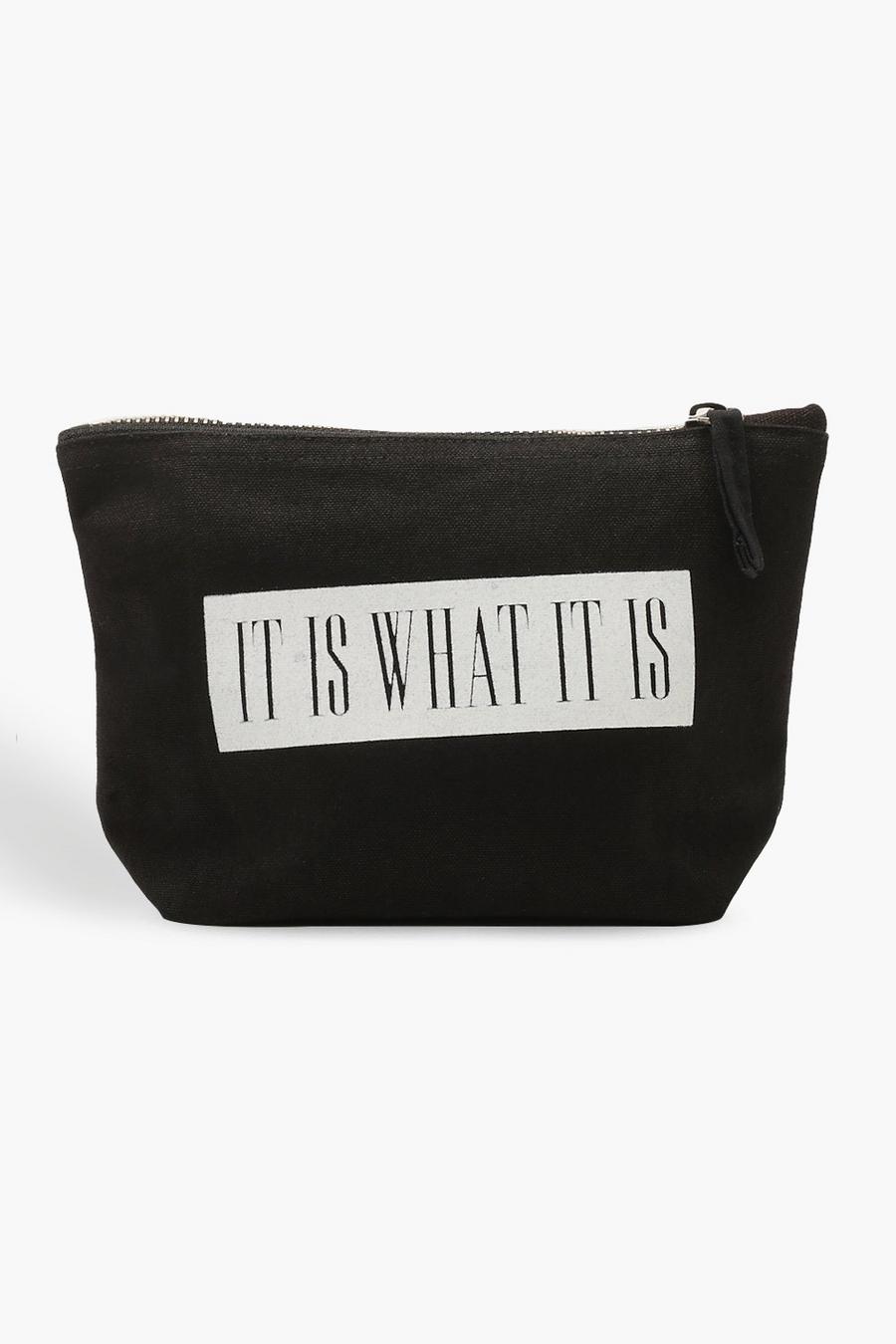 Trousse con scritta “It Is What It Is” image number 1