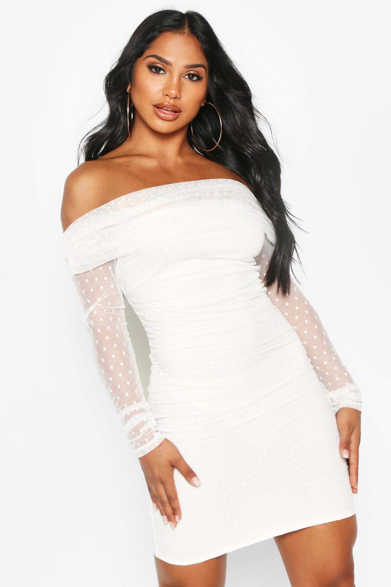 white long sleeve dress canada