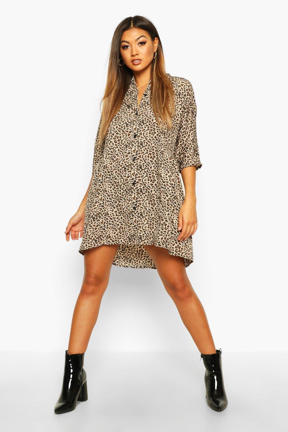 smock button dress