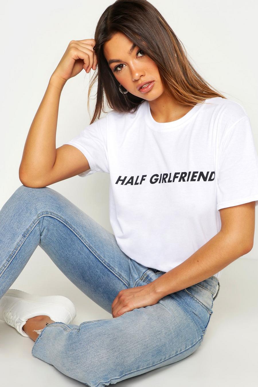Half Girlfriend Slogan Tee image number 1