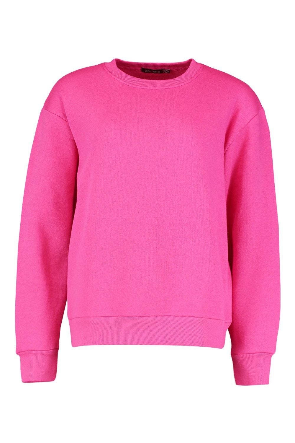 Oversized Crew Neck Sweatshirt