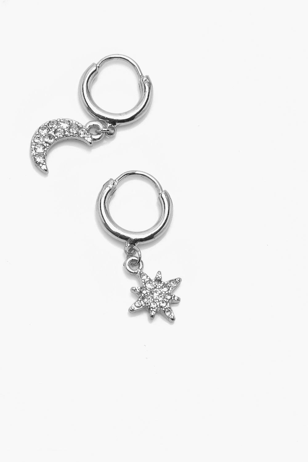 Diamante 2024 huggie earrings