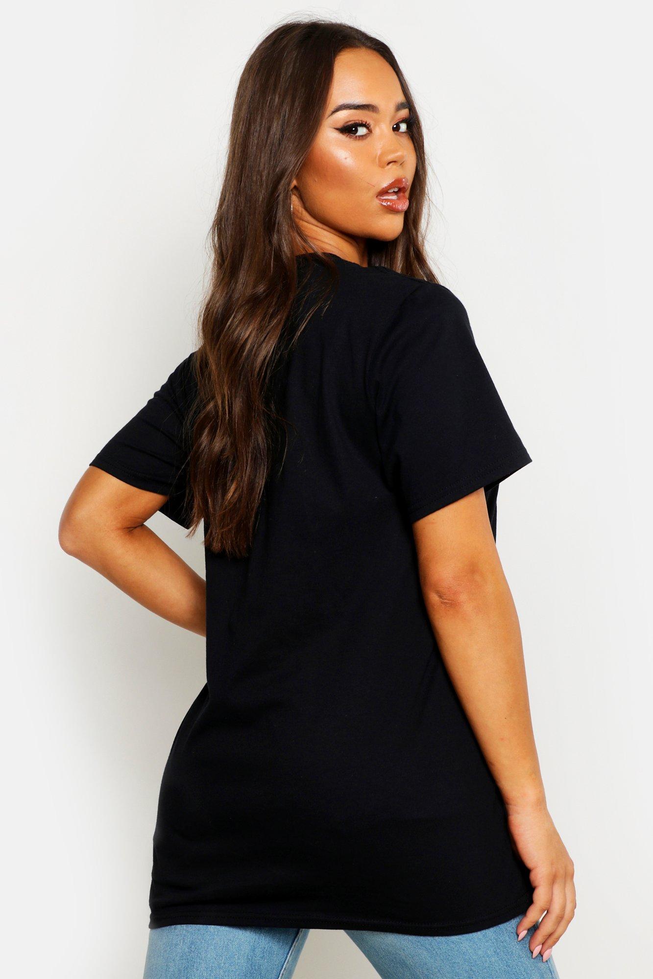 T shirt noir femme pas online cher