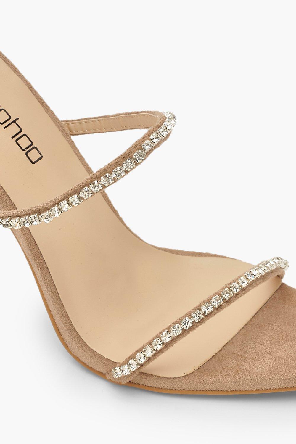 Clear 3 shop strap heels