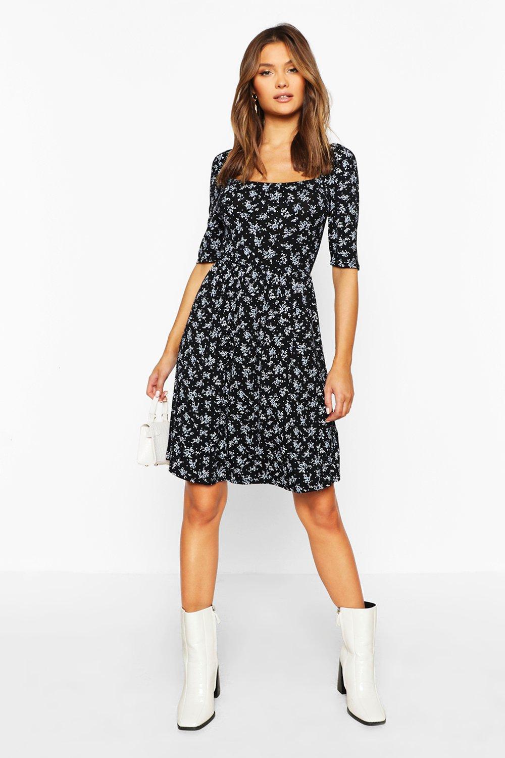 boohoo jersey dress