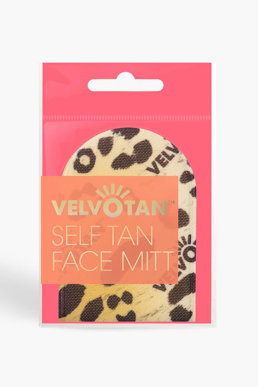 Yellow Velvotan Self Tan Applicator Face Mitt image number 1