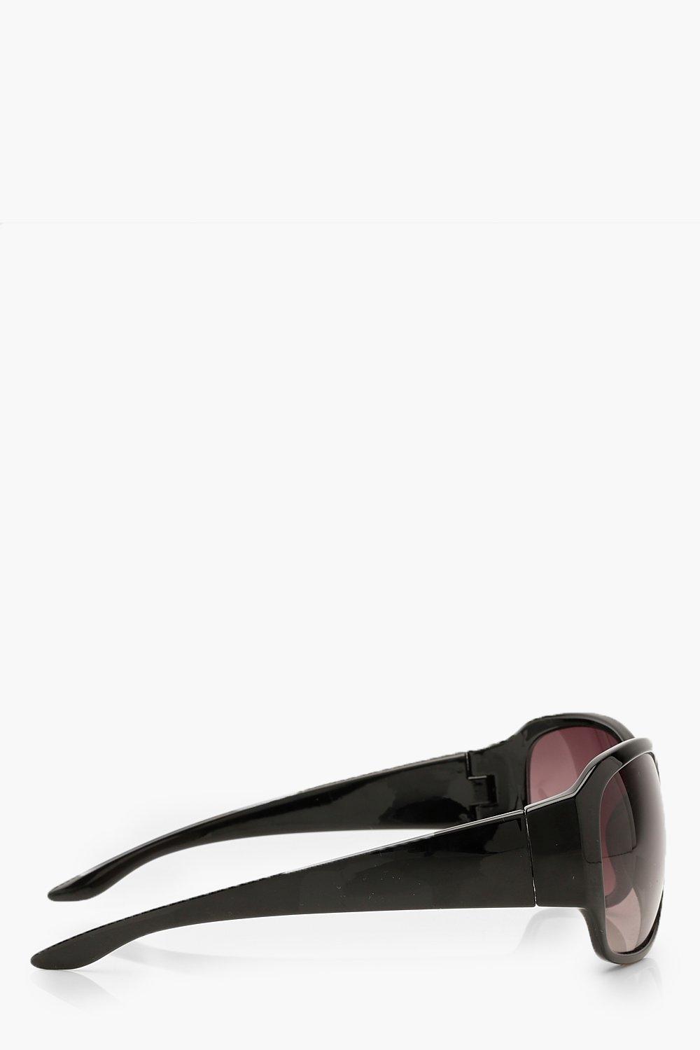 Large wrap around store sunglasses