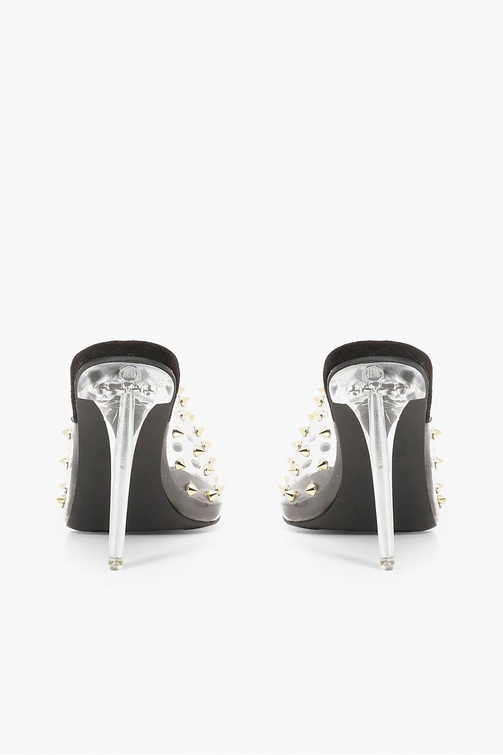 talons aiguilles transparent