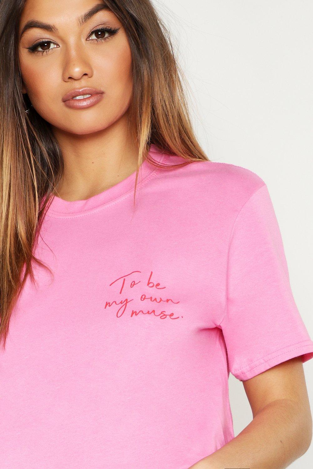 Be Your Own Muse Graphic T-Shirt boohoo