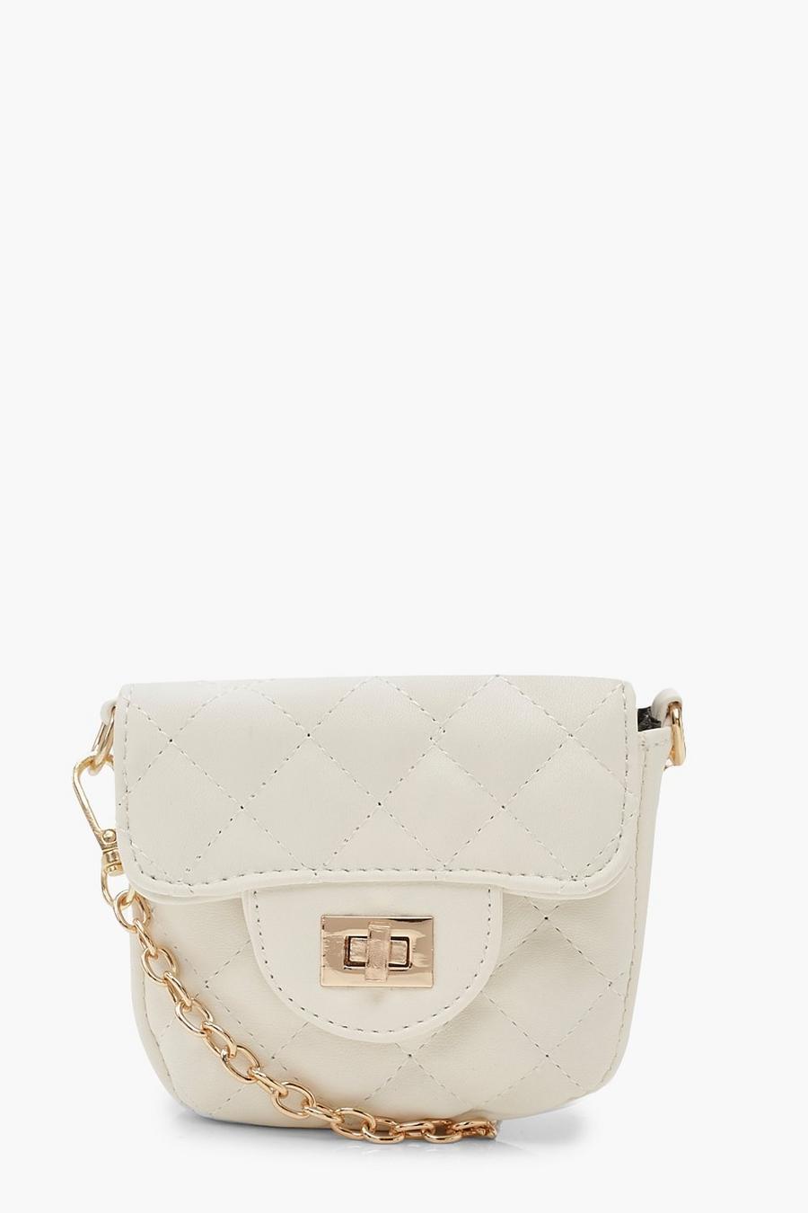 Quilted Micro Mini Chain Cross Body Bag image number 1