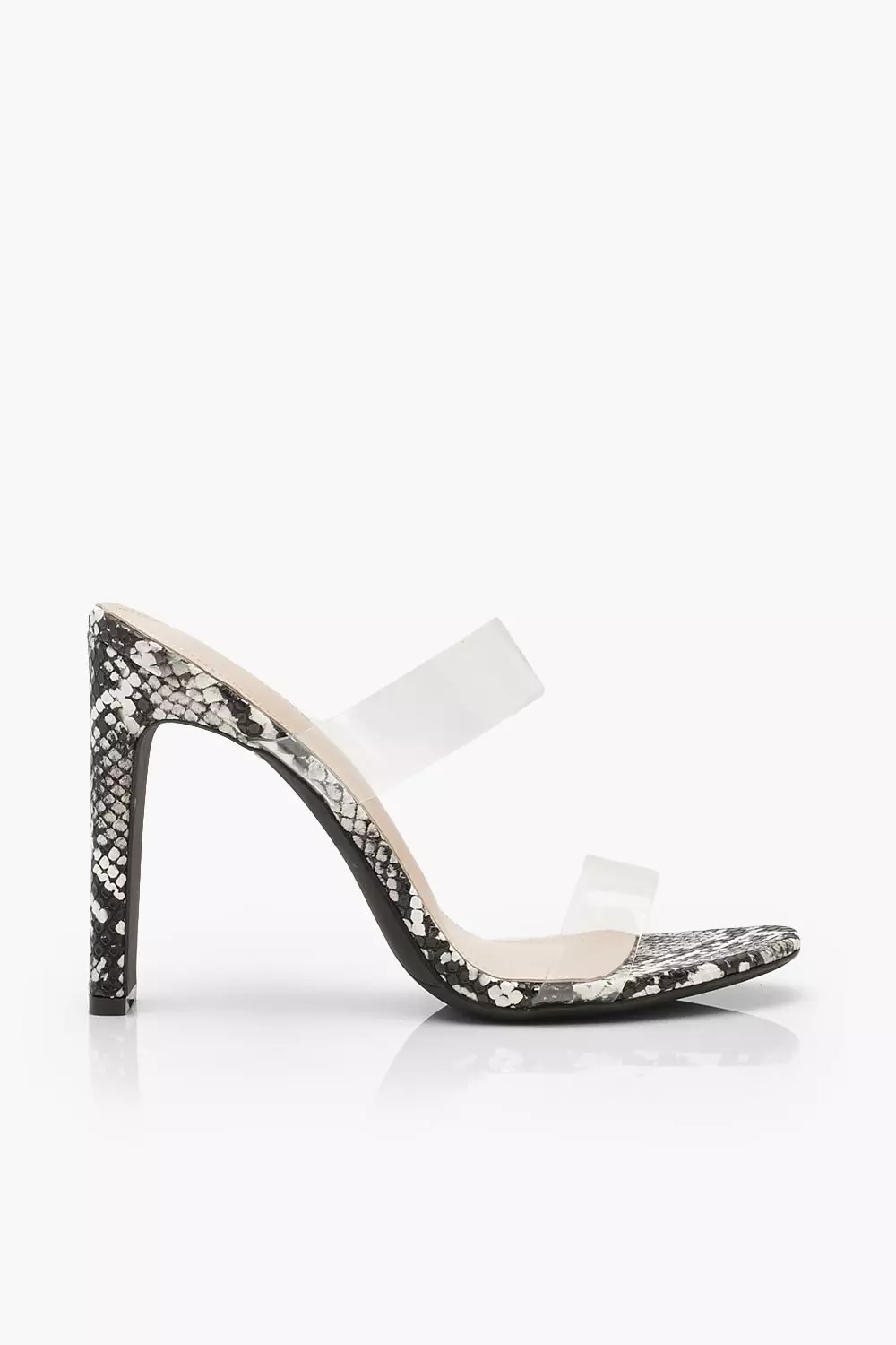 Snake on sale perspex heels