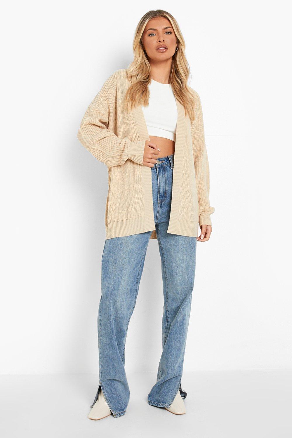 boohoo knitted cardigan