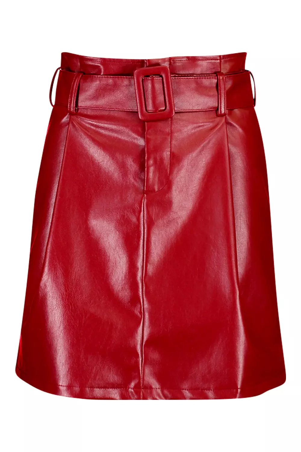 River island paperbag leather skirt hot sale
