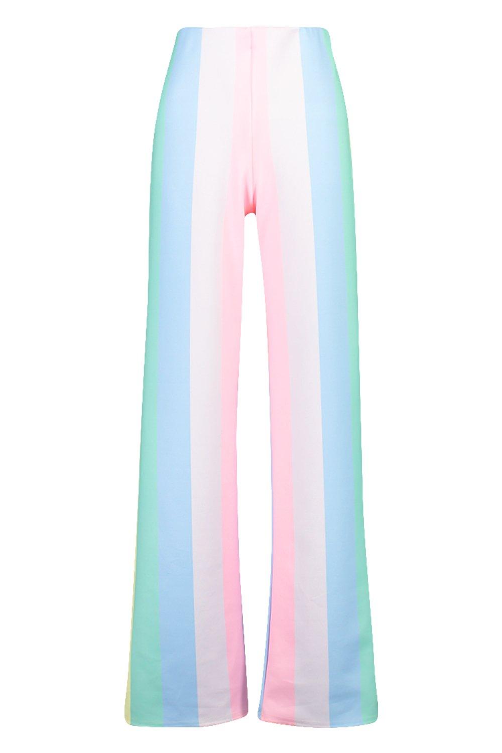 boohoo striped trousers