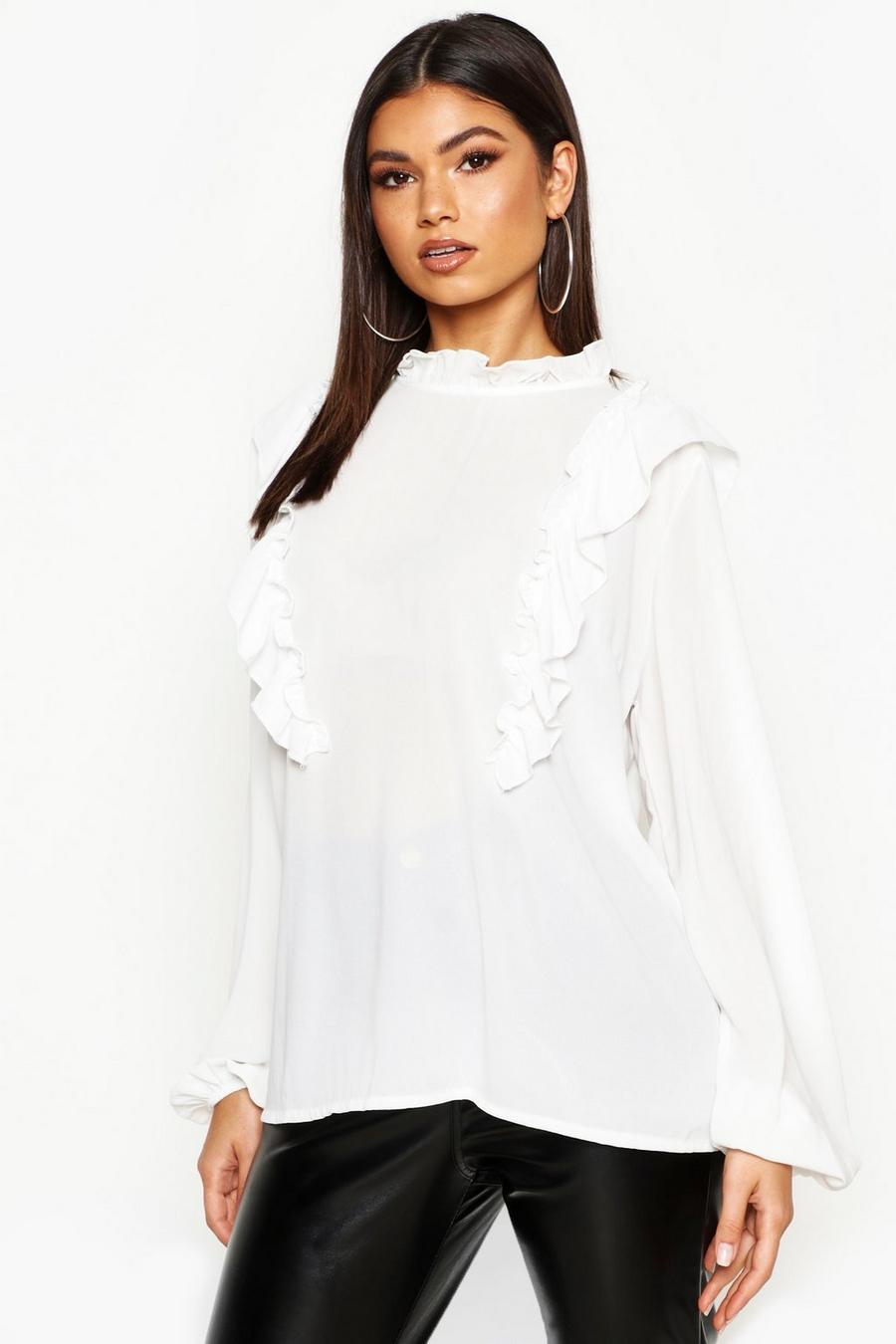 Ruffle Detail Blouse image number 1