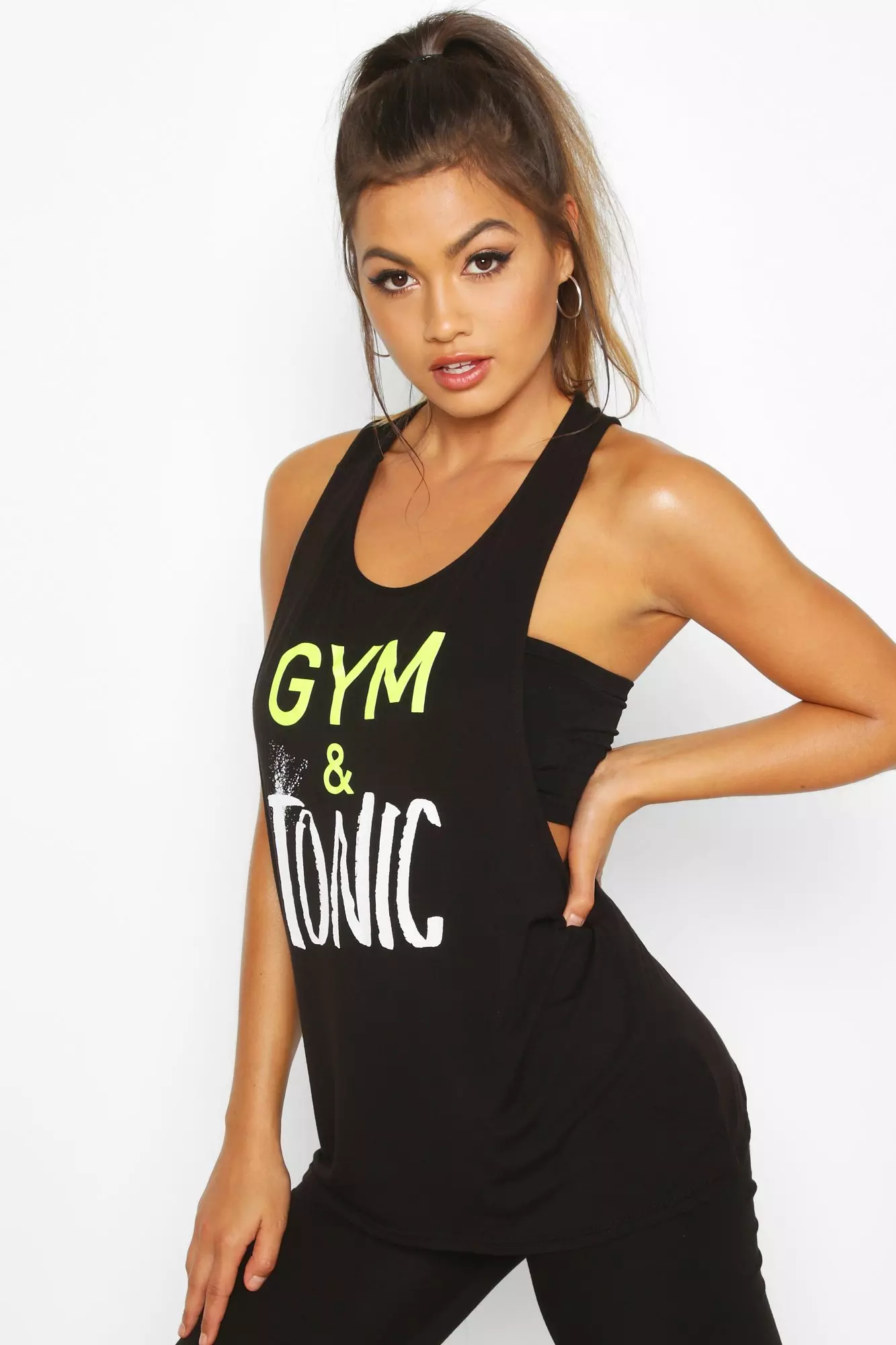 Womens gym sale vests slogans