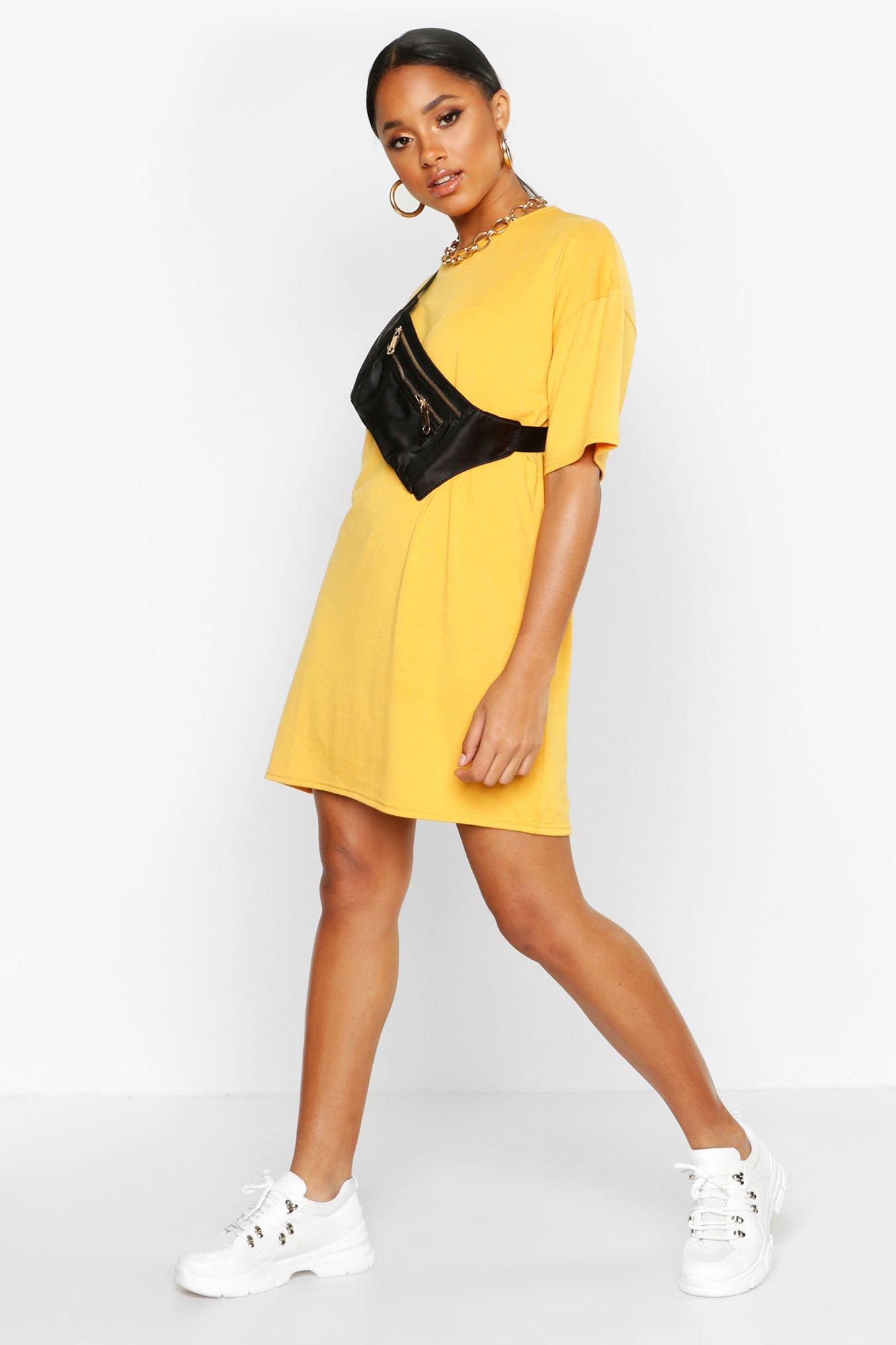 Oversized yellow t shirt dress shops