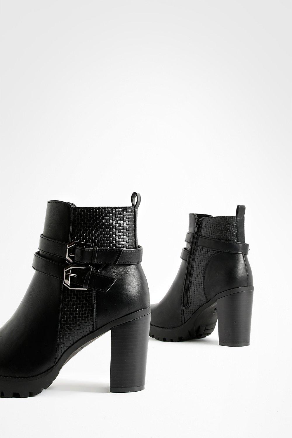 Black chelsea boots store womens with heel