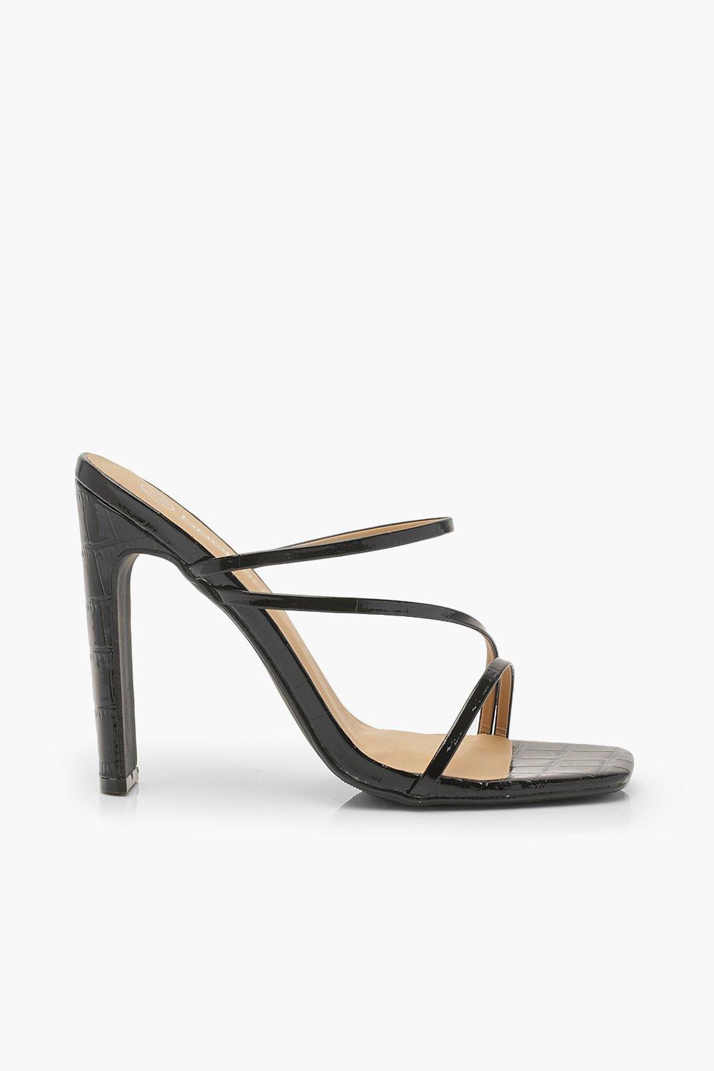 strappy mules