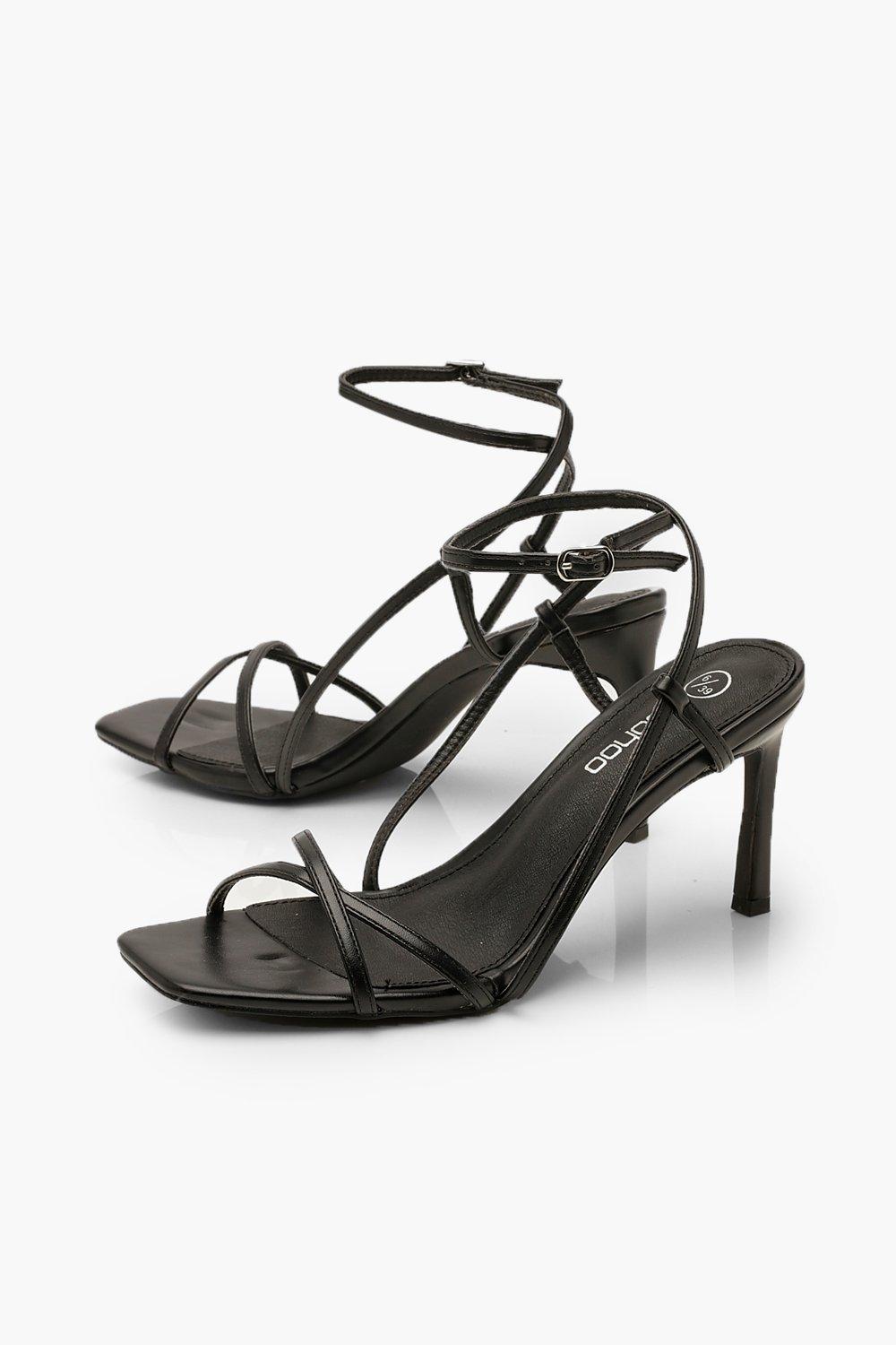 black peep toe heels wide fit