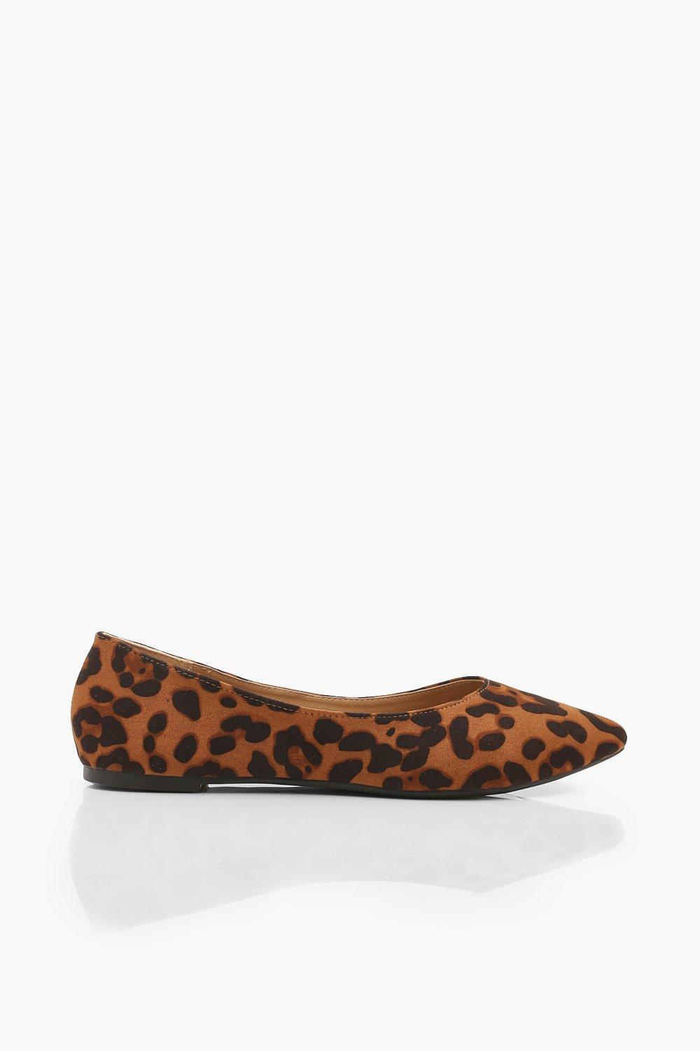 ballerines pointues leopard