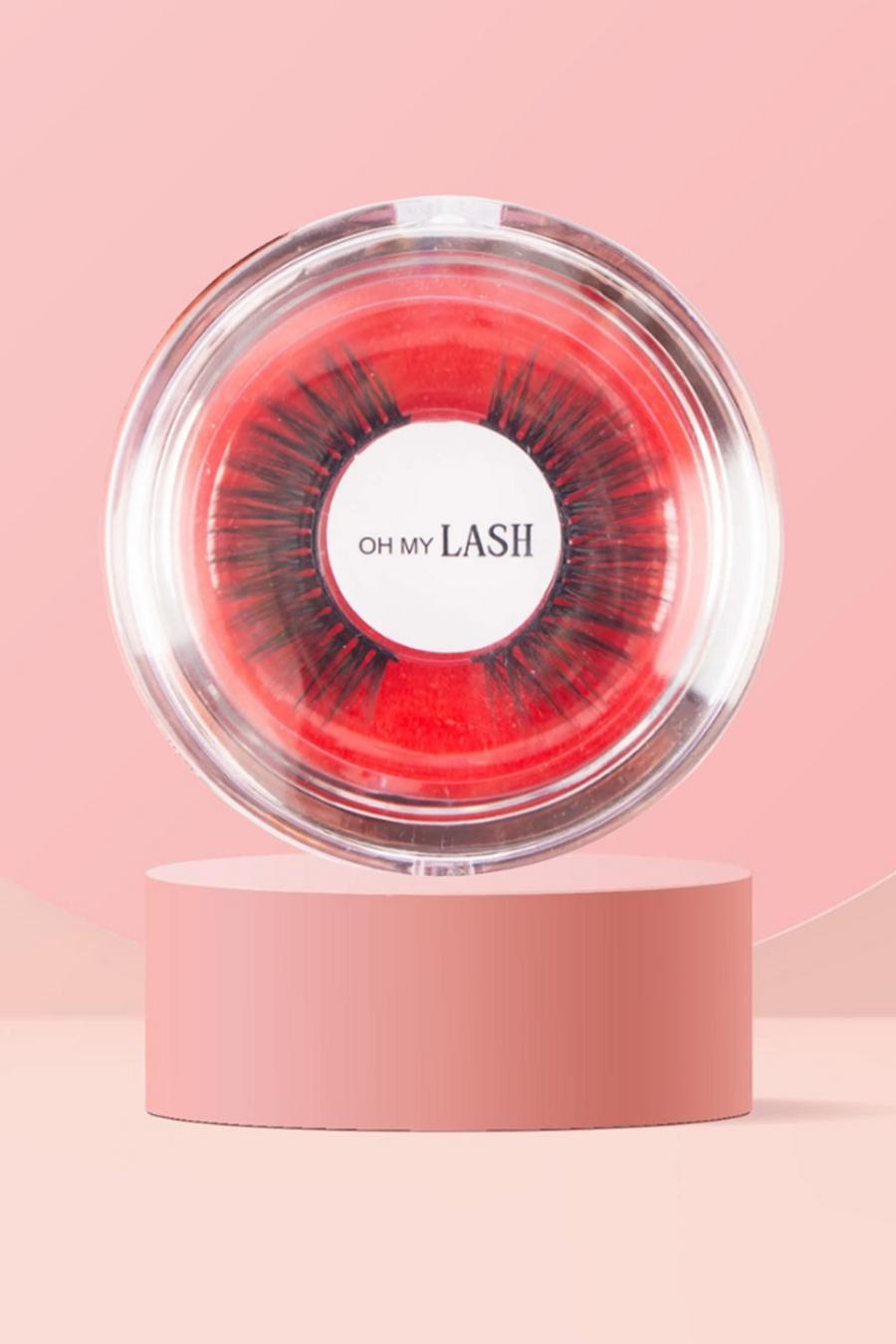 Oh My Lash Girl Boss wiederverwendbare Wimpern, Rot rouge