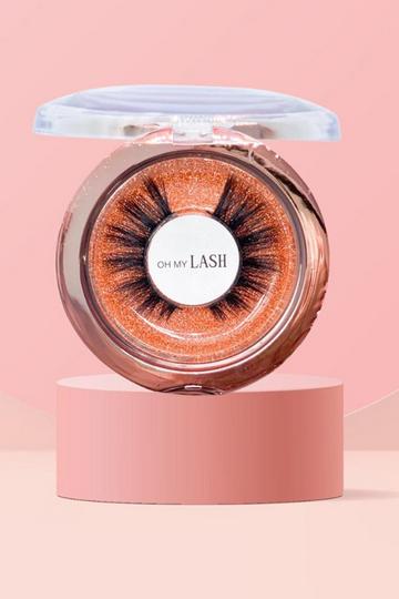 Oh My Lash 'Girl Power' False Eyelashes orange