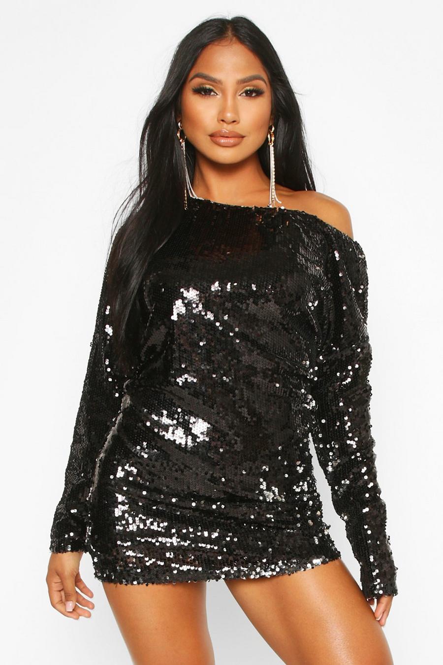 Slouch Sequin Mini Dress image number 1