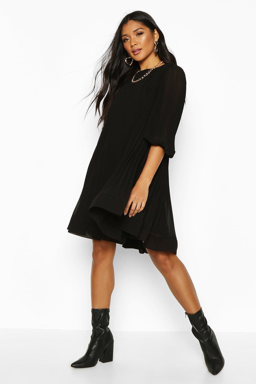 boohoo swing dress