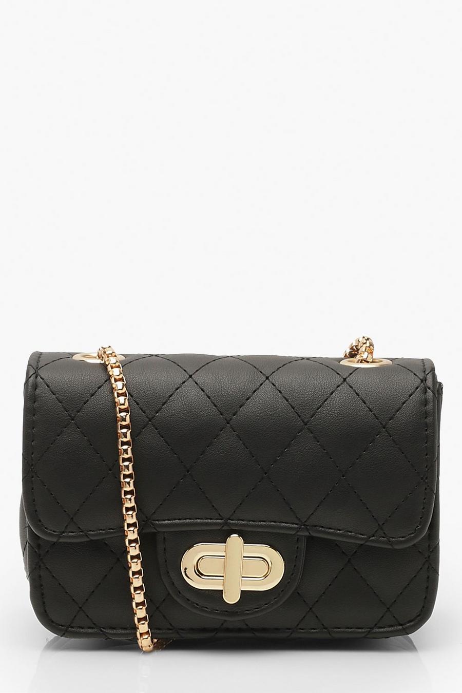 Mini Quilted Cross Body Bag image number 1
