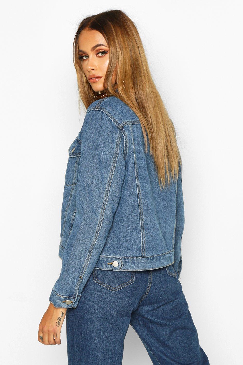 boohoo jean jacket