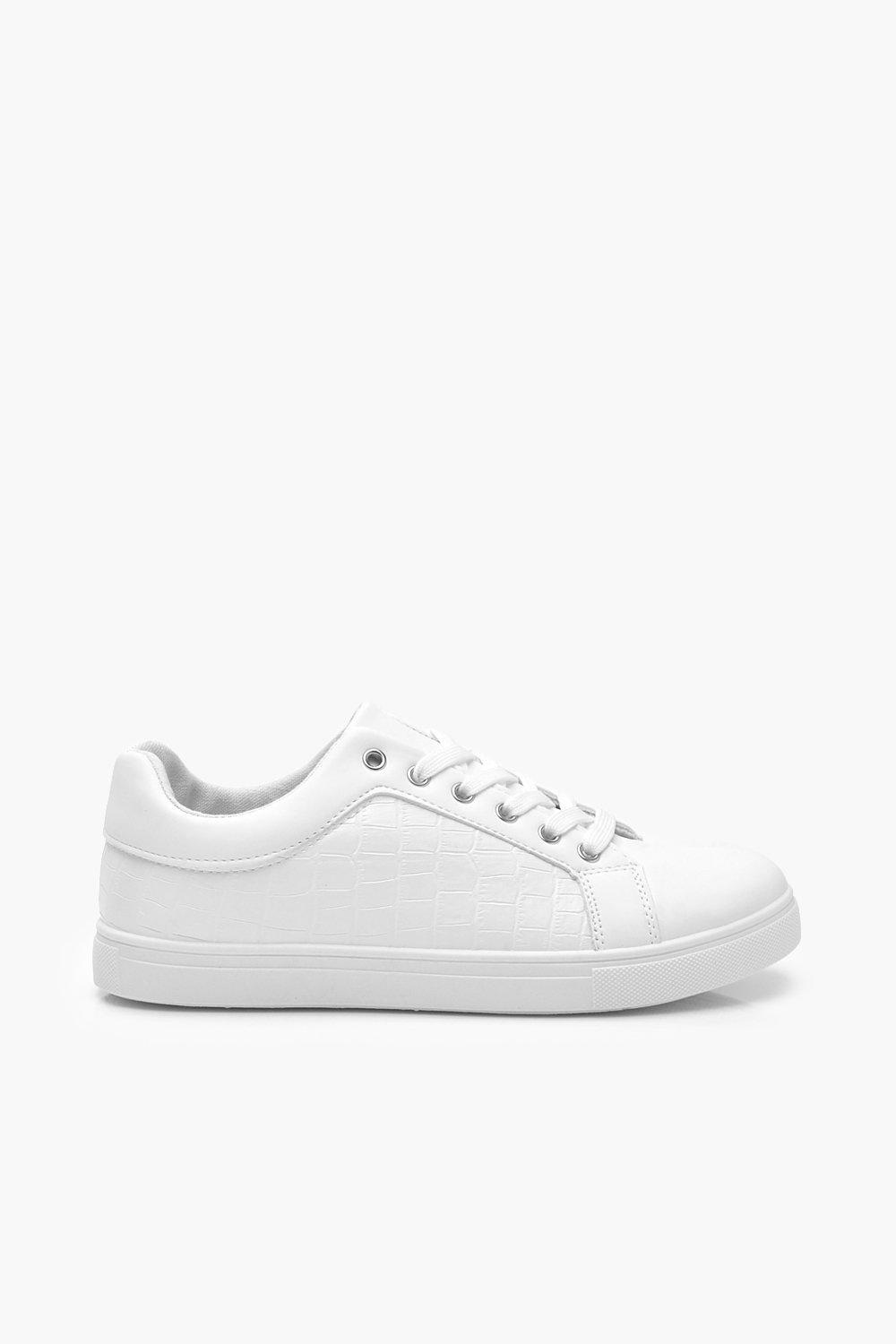Croc Panel Basic Sneakers