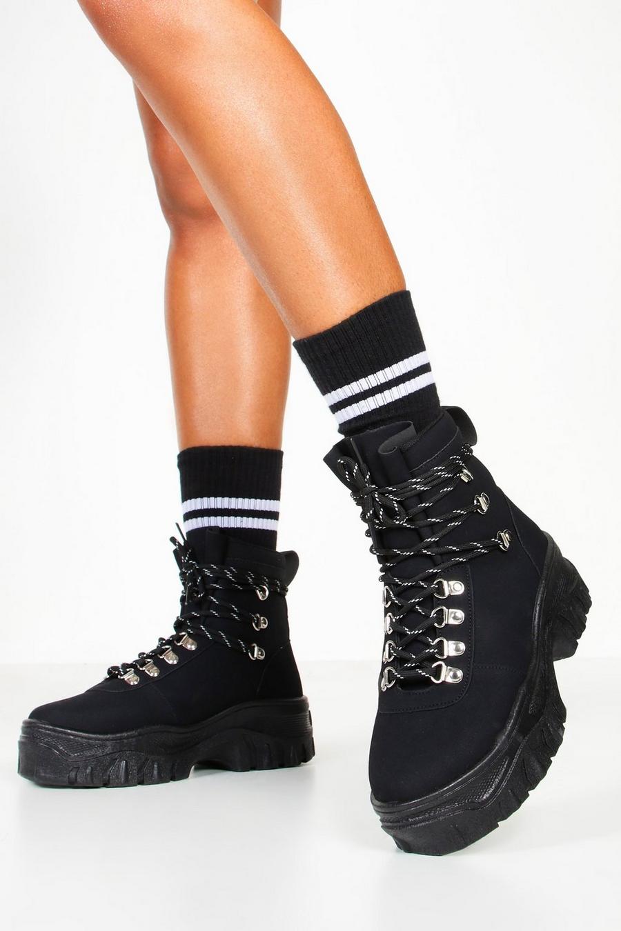 Lace Up Hiker Sneakers image number 1