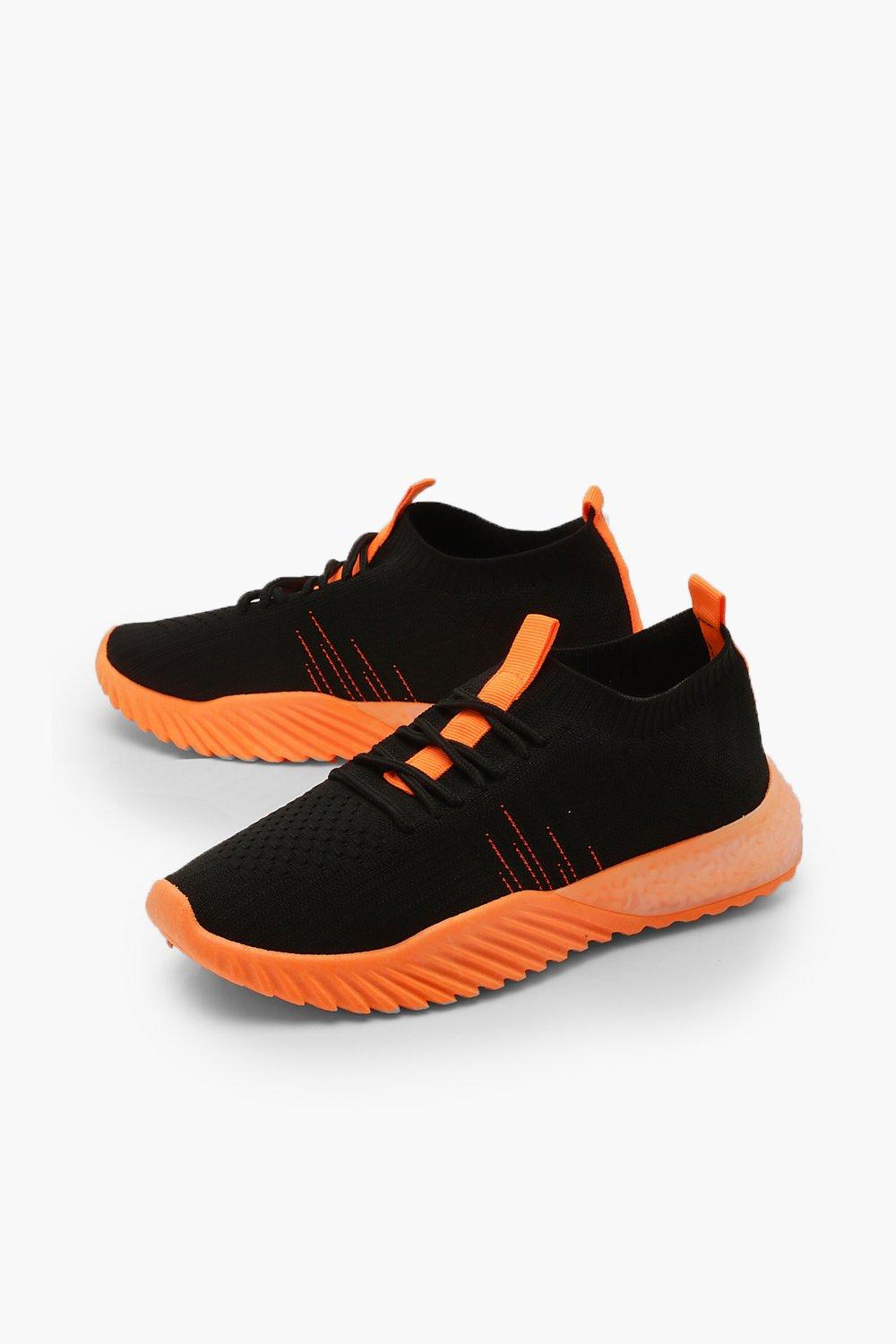 Nike neon sole sale