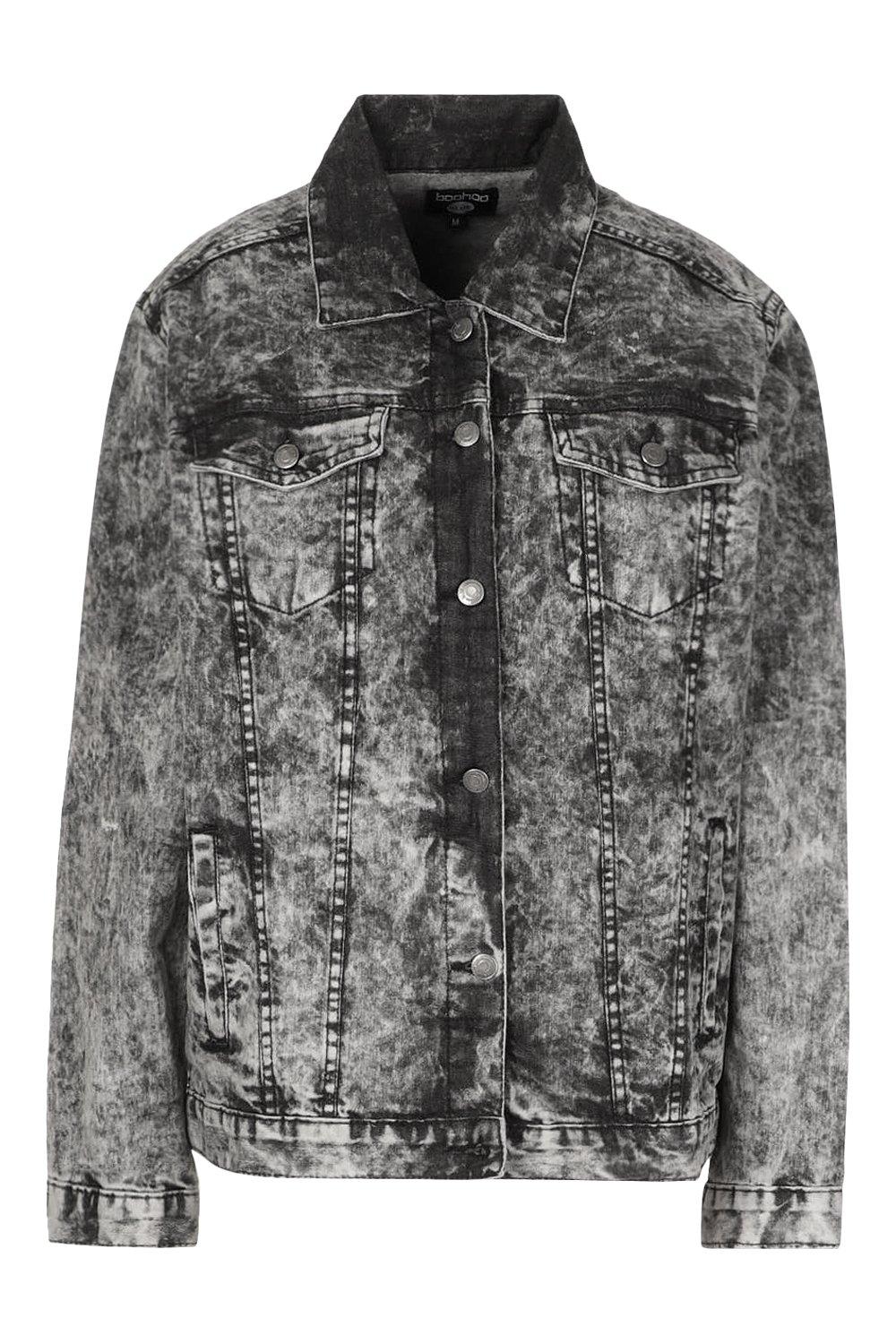 black stone wash jeans
