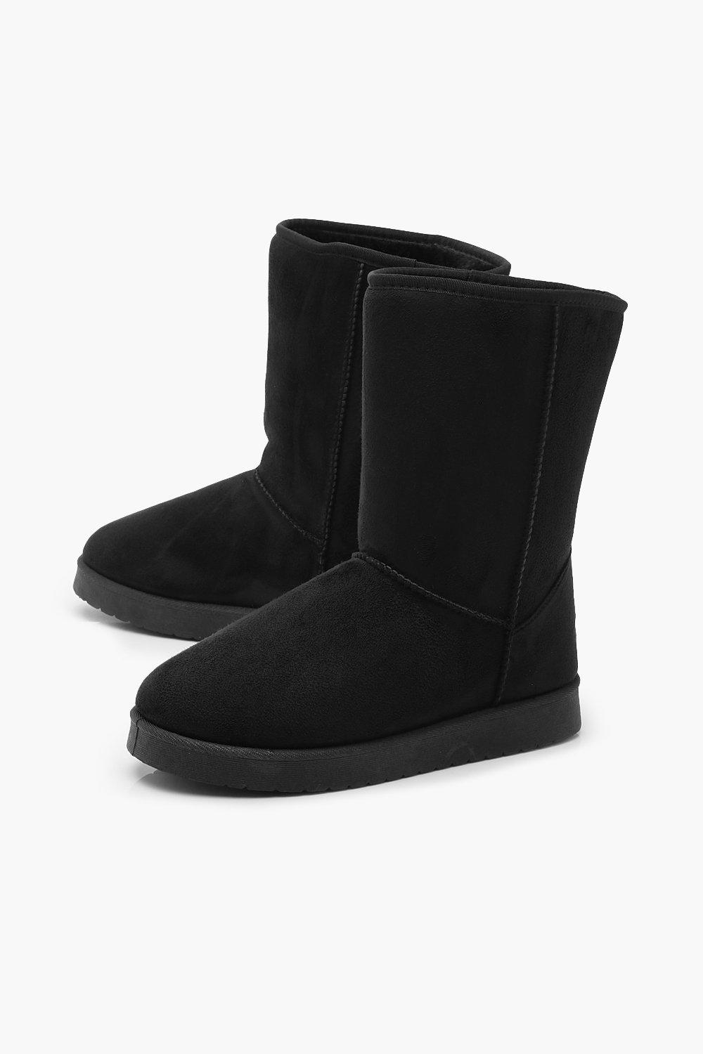 Faux fur boots outlet cheap